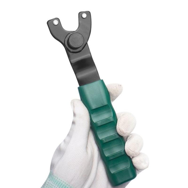 Industrial Angle Grinder Wrenches Tool Secure Nut Rotations System Reinforced Steel Frame Comfortable Slip Handle For Workshop Applications