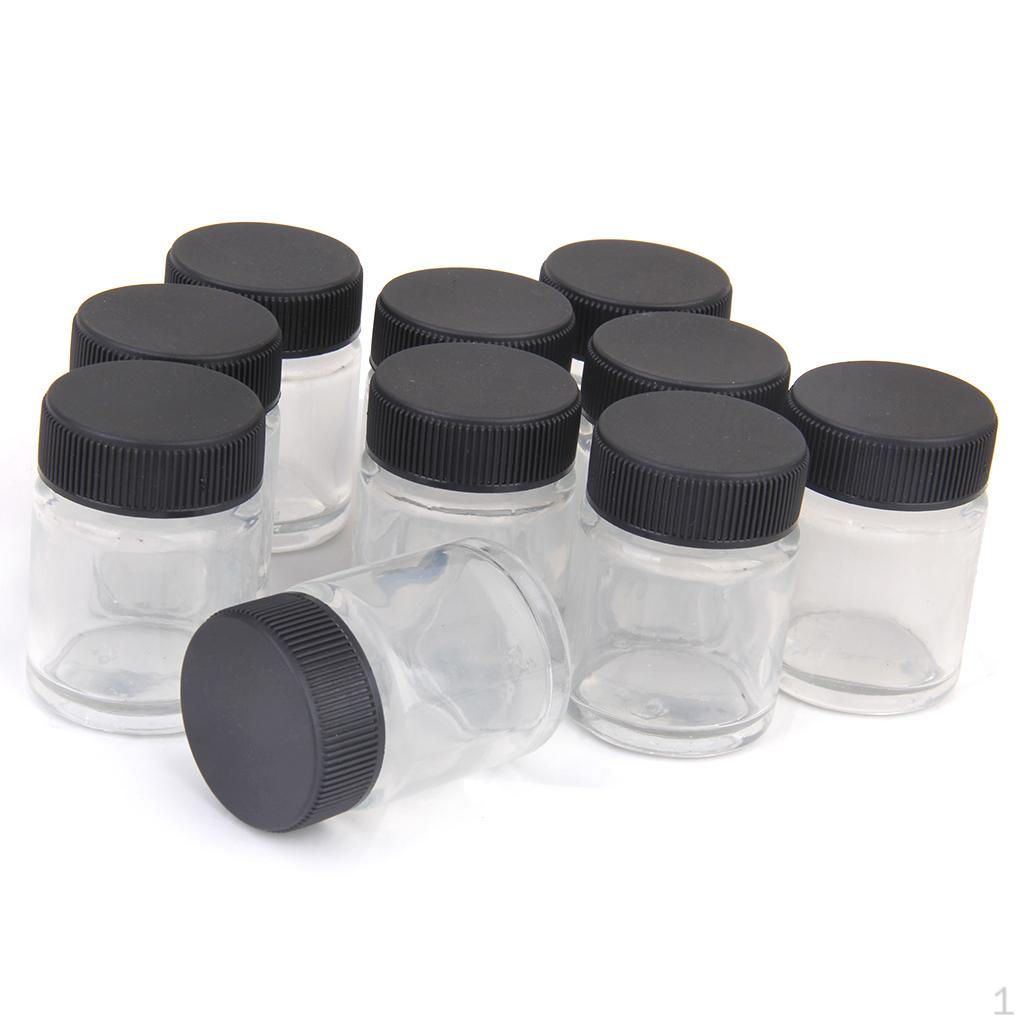 

PCS Airbrush Air Brush Glass Bottle Jar
