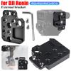 Expansion Adapter Board with 1/4 3/8 Threaded Holes Cold Shoe Mount Camera Gimbal Bracket for DJI Ronin RS3/RS2/RSC2/SC/S Gimbal