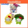 Hellokitty Shrimp Plush Toy Backpack Pendant Cute And Fluffy Kitty Design