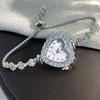 Diamond Studded Watch Strap Heart Shaped Watch Rhinestone Wrist Decoration Women Wristwatch  Women