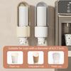 Yousheng Wall Mount Disposable Cup Dispenser Large Capacity Dustproof Transparent Design Easy To Install Water Cooler Cup Holder