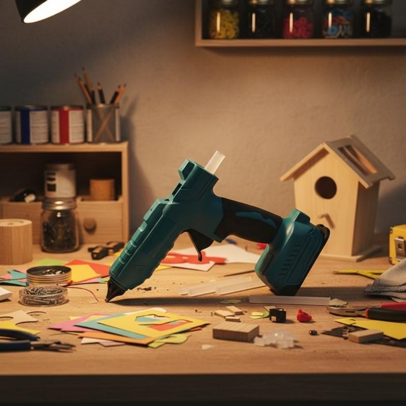 Battery Cordless Glues Guns Fast Adhesive Melting Easy Switches Operations Hot Glues Guns for Crafts