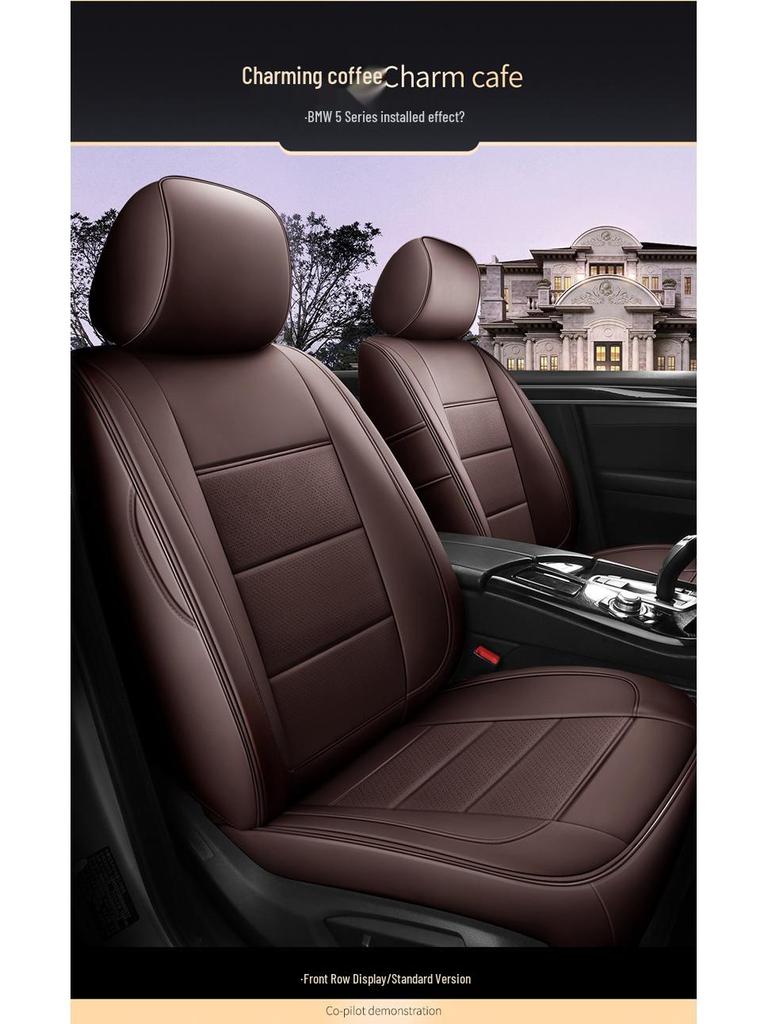 Custom-Made, All-Season, Thicker Car Seat Covers for New and Old Models, Full-Coverage