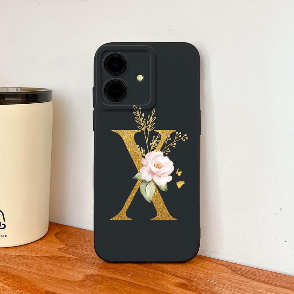 For Honor Play 10 10A 10T Case For Honor Play10 Elegant Rose Letters Soft Back Cover Camera Protection High Quality Phone Cases