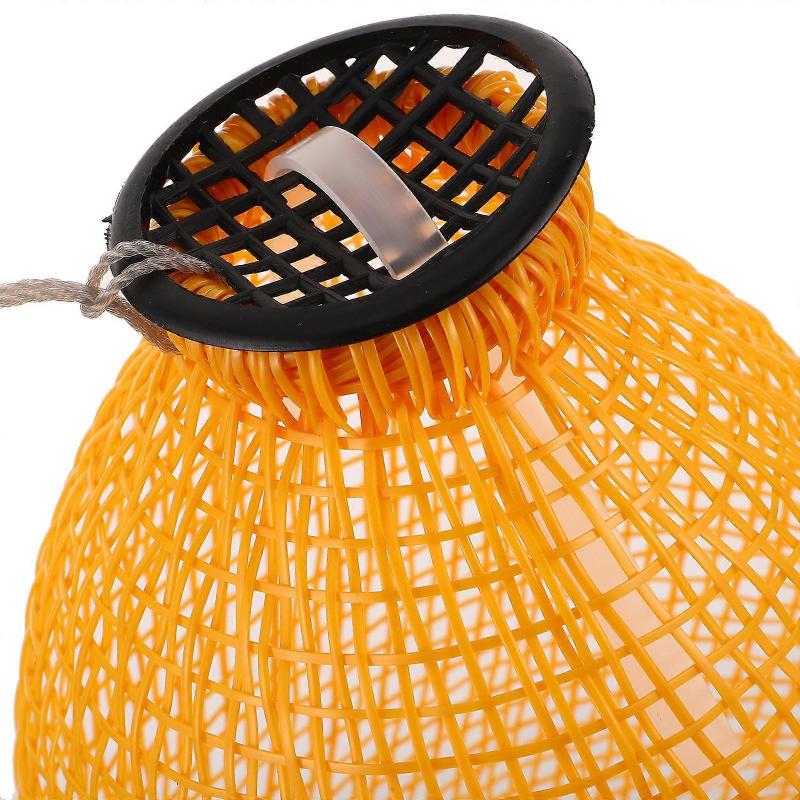 Foldable Minnow Trap Fishing Trap for Shrimp and Crabs Plastic Net Cage