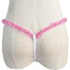 European & American Lace Trim Thong: Sexy Lingerie & T-Back Panty