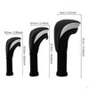 4 Pieces Golf Wood Cover Guarding LongRange Headcover Padded Driver for Golfers