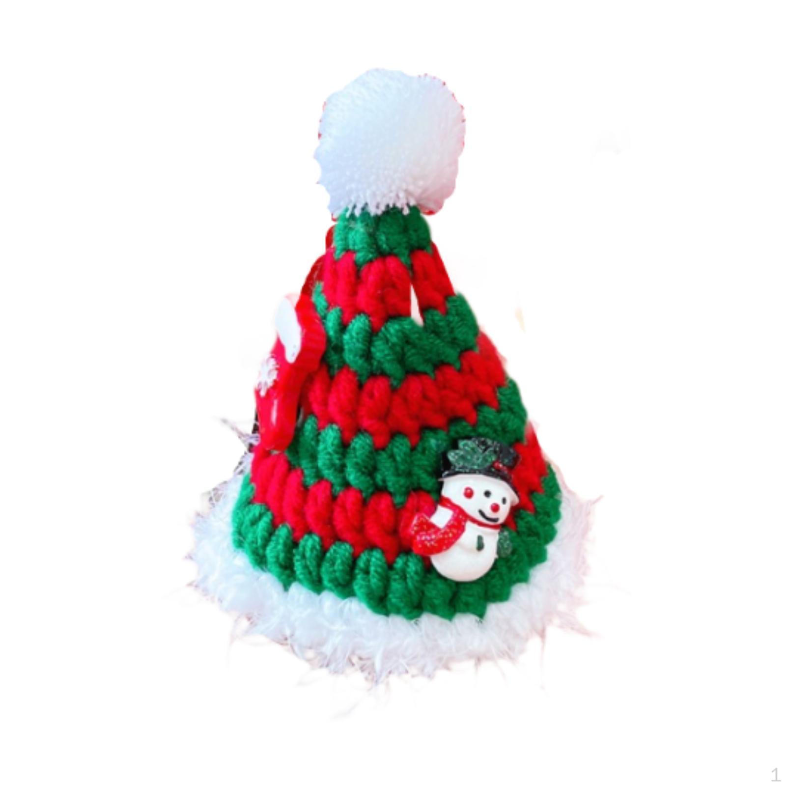 

Рождественская шапка для собак, праздничное украшение, головной убор, зима для вечеринки, Хэллоуина, фестиваля S_red green