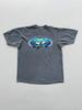 Grey Harley Davidson 90's Vintage Sun Faded Graphic T-Shirt - XL