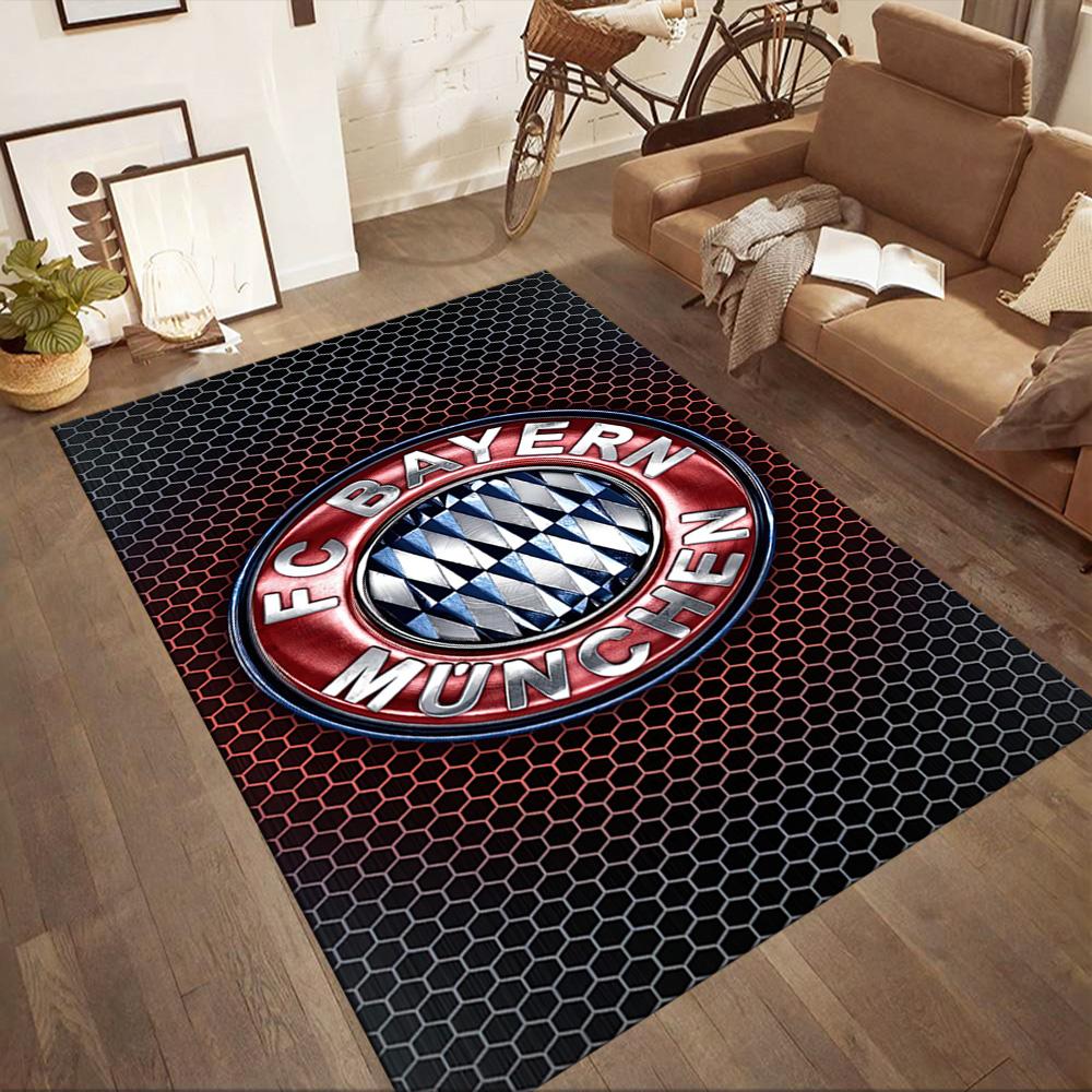 Bayern Munich Floor Rug Office Rug Suitable for Bedrooms Balcony Kitchen Hallway Anti-slip Rug Decorate Offices Gift for Festivals