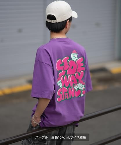 [VERBESSERT] [SIDEWAYSTANCE] Kurzarm Innai Innai Bar Print T-Shirt