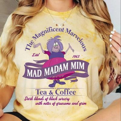 Summer Round Neck Mad Madam Mim Printed Top Fashionable Casual Pure Cotton Short Sleeved Women's T-shirts