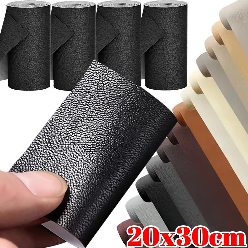 PU Sofa Repair Patches Couch Car Seat Handbag Scratch Tear Refinisher Tape DIY Decal Leather Fabric Self-Adhesive High Viscosity