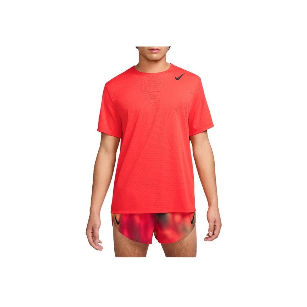 Nike Logo Round Neck Pullover Short Sleeve T-Shirt Men T-Shirt Red HJ3377-696