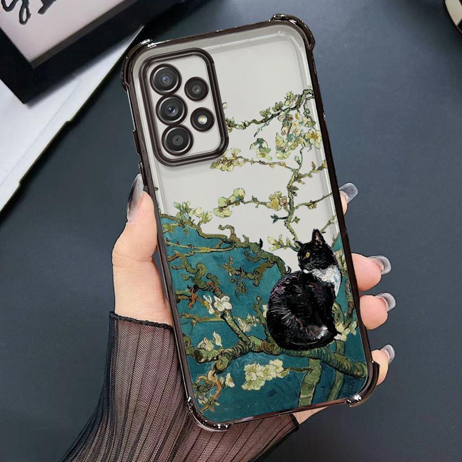 Van Gogh Art Case for Samsung Galaxy A15 A52 A17 A26 A13 A24 A33 A21s A25 A16 A35 A36 Soft Cover