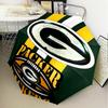 Green Bay Packers Pride Umbrella Folding Umbrella, Automatic Umbrella 8-Frame for Travel, Camping Use Gift for Halloween Christmas