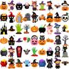 54pcs Temporary Tattoo Pumpkin Waterproof Long-lasting Body Stickers Witch Bat Temporary Tattoo Stickers Ghost For Boys