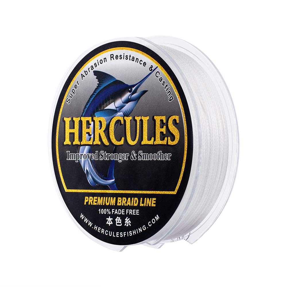 HERCULES PE Fishing Casting for Sea Boat Horse Mackerel and Line, Colorfast, 4-Strand Braided, Long-Distance Line, High-Strength, High-Sensitivity,