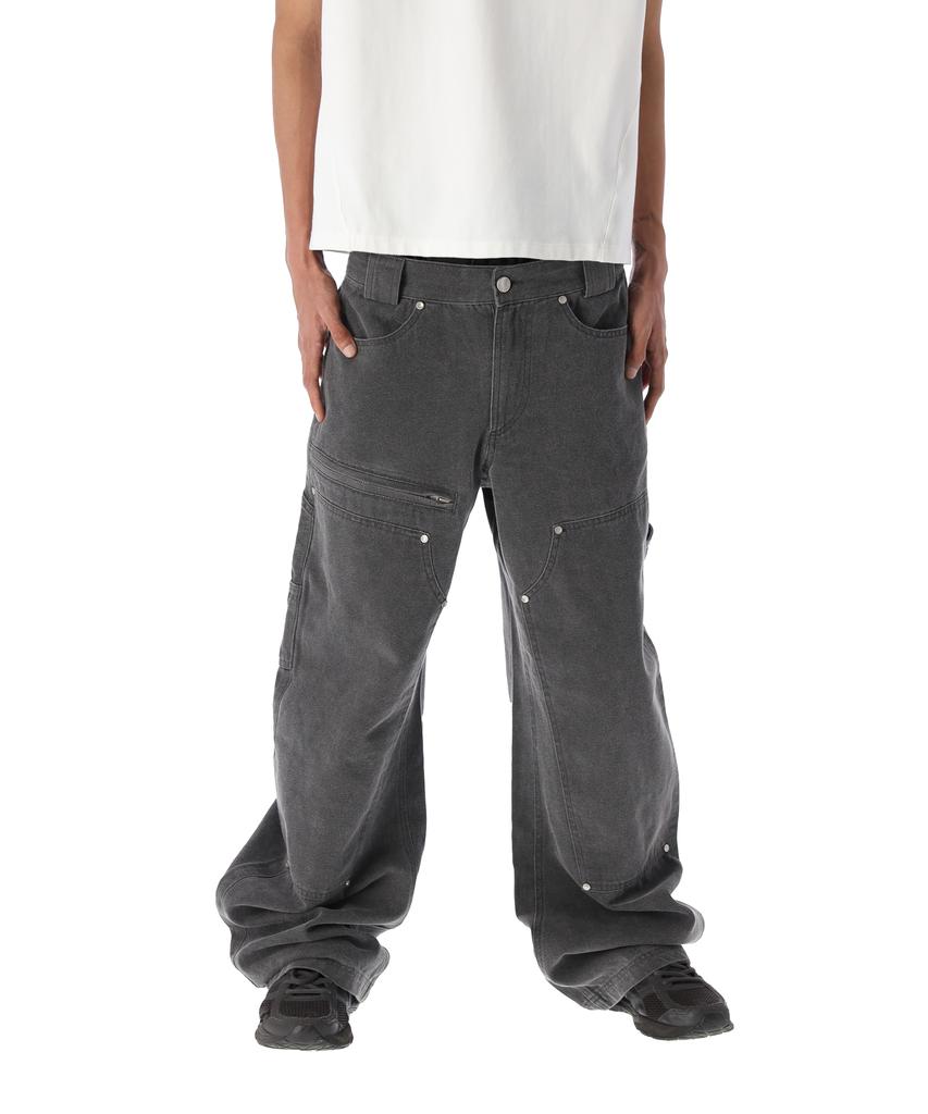 Heillo Mild Work Pants (Cement-Charcoal)