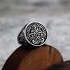 Viking Ring Yggdrasil Celtic Style Mens Stainless Steel Jewelry Retro Fashion