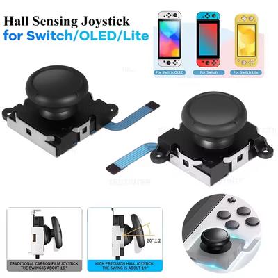 Hall Effect Joystick for Nintendo Switch/Lite/OLED Controller Thumb Stick 3D Analog Repair Parts Replacement Accessories