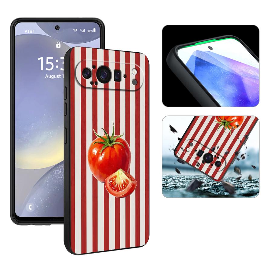 Funda Phone Cover Case for Google Pixel 10A 9a 6a 10 9 Pro XL 7a 6 7 8 Pro 8a Fashion Fruits