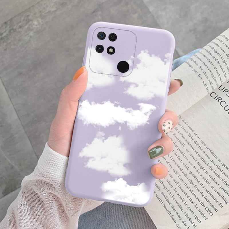 For Redmi 10C 10 C Back Cover Protective Case Soft Silicone Cute Cartoon Cat Frog Phone Case For Xiaomi Redmi 13C 14C 12C Coque