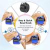 Handheld 4 Digital Tally Counter Mechanical Palm Clicker Number Count Assorted Tally Counter Number Count 1
