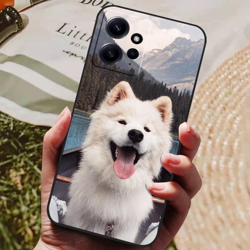 Pro Redmi Note 12 4G Pouzdro Silikonový Zadní Kryt Pouzdro na Telefon pro Xiaomi Redmi Note12 4G Pouzdra Redmi Note 12 4G 2023 Měkký Nárazník Coque