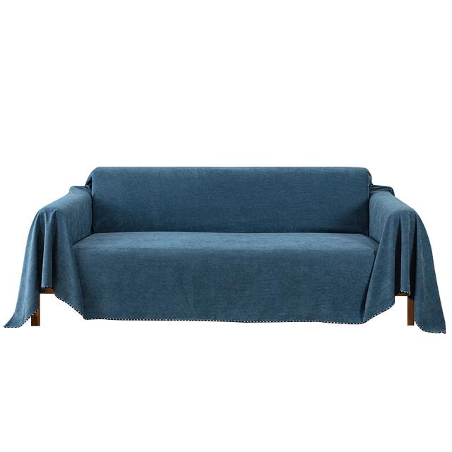 Waterproof Sofa Furniture Towel For Living Room Room Protection Non -Slip Solid Hued Couch Cover Four Seasons Universal Full Cover Sofa Cushion