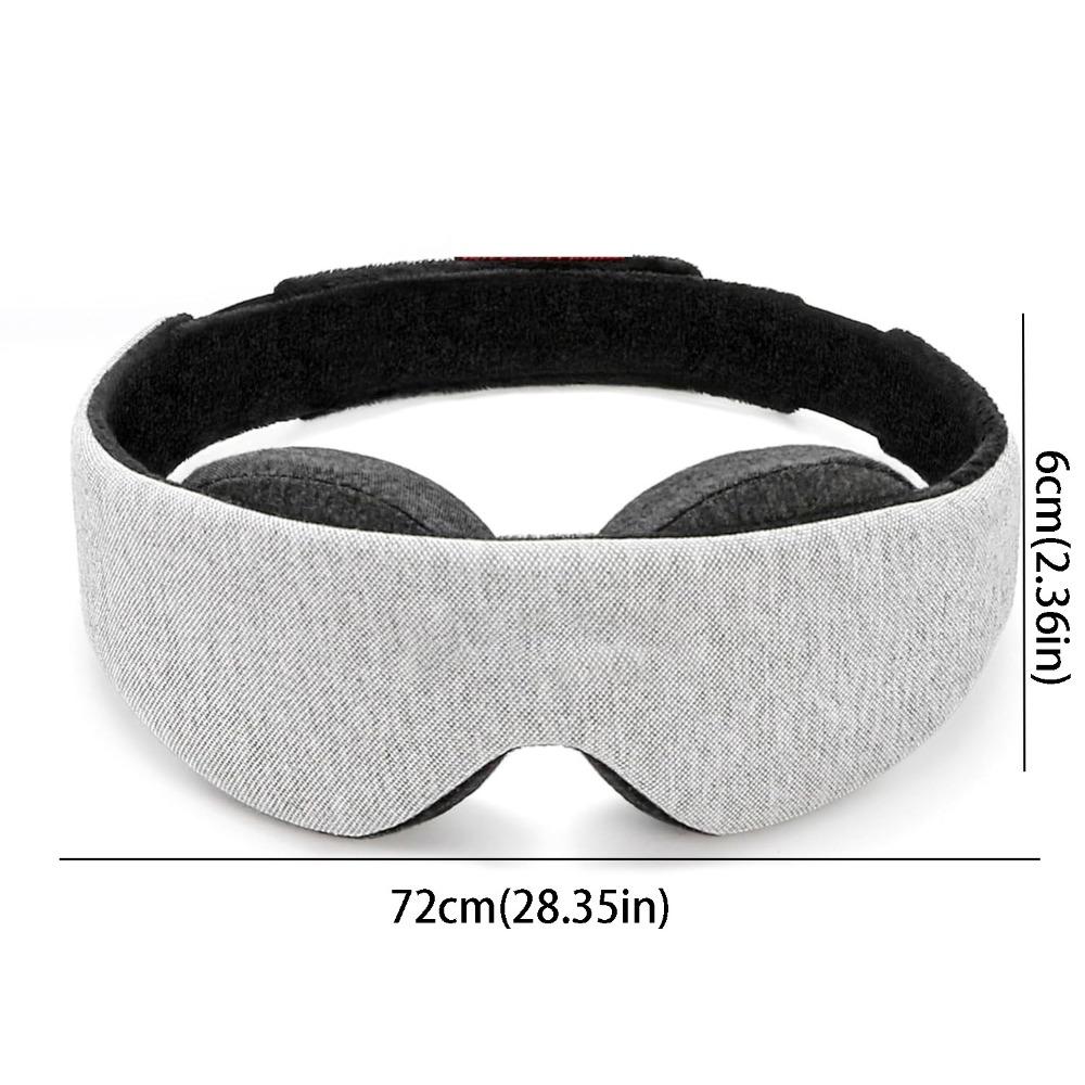 Zero Eye Pressure Sleep Mask Blackout Blocking Eye Patch Perfect For Sleep Blindfold  Meditation