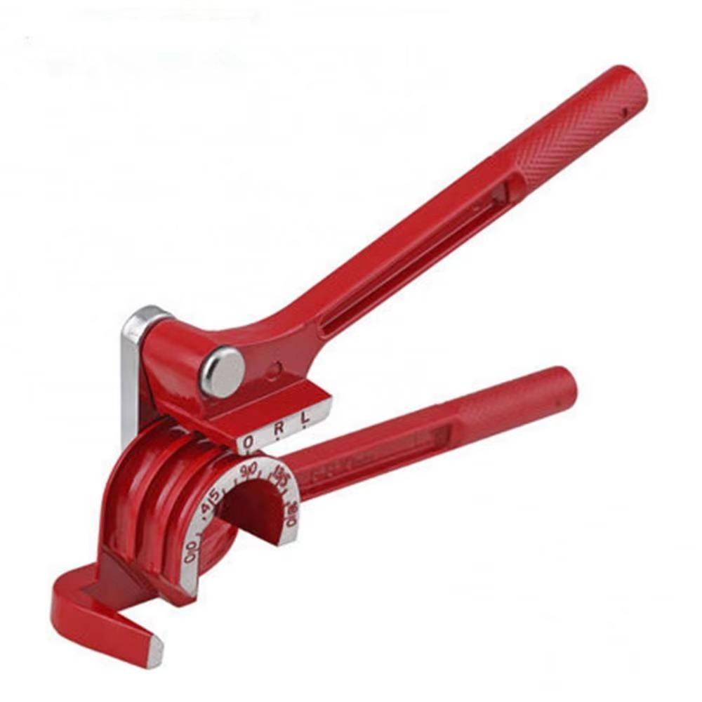 Heavy Duty Manual Bending Tool Brake Pipe Rolling Fuel Line Curving Plier  Brass Copper Tube Pipe