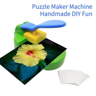 Puzzle Maker Makinesi Kağıt Karton Kesici 10 ADET Yapışkanlı Köpükler Panoları DIY Resim Fotoğraf Bulmacalar