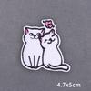 Purple Style Iron On Patch Thermoadhesive Patches For Clothes Anger Baby Girl Embroidery Patch For Hat/T-Shirt Fusible Sewing