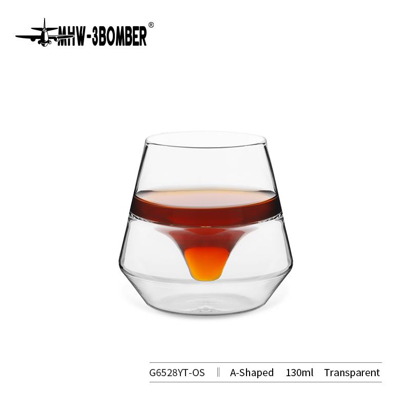 MHW-3BOMBER Glass Coffee Mug Double Wall Insulated Glass Cup Clear Espresso Mugs for Latte Cappuccino Tea Coffee Accessories