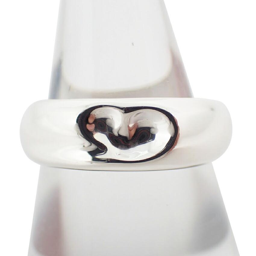 [Used] TIFFANY 925 Heart Ring / Size 13 / J44-8