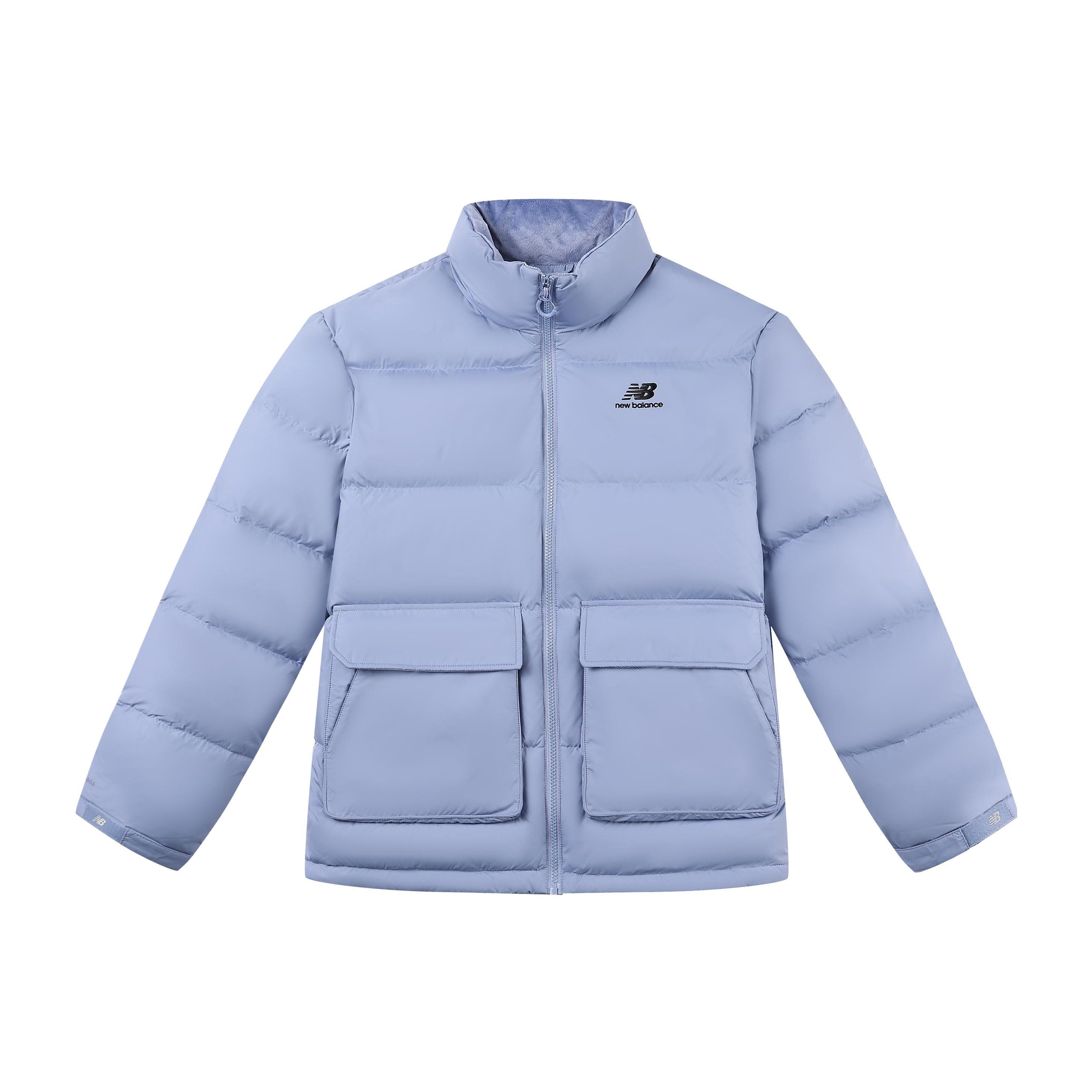 New Balance UNI Active Short Down Jacket Asia Sizing Blue Unisex 5PC44683-LBL XXL