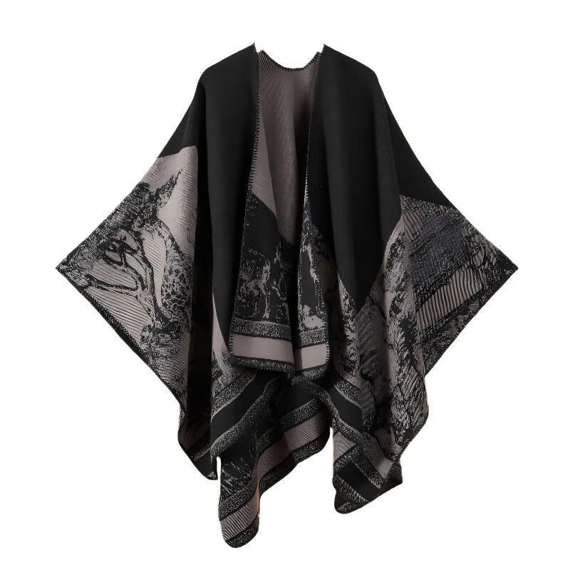

Forest Deer Warm Shawl Cape