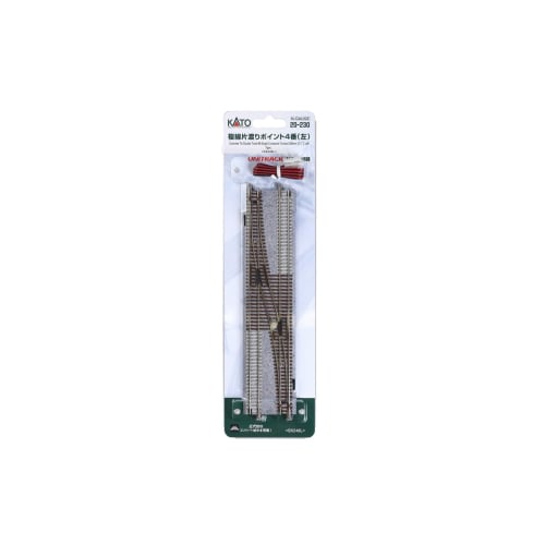 KATO N Gauge Double Track Single Crossing Point No. 4 Left 20-230 Railway Model Supplies