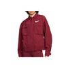 As W Nsw Swoosh Woven Casual Polo Long Sleeve Jacket Unisex Jacket DR5621-638