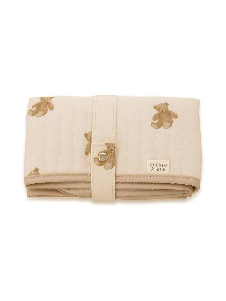 Gelato Pique Bear Pattern Diaper Sheet PBGG235588 BEG Women's
