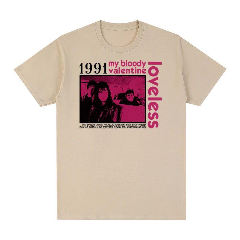 My Bloody Valentine Loveless Original Artwork 1991 T-shirt Slowdive Men T Shirt New TEE TSHIRT Womens Tops Unisex