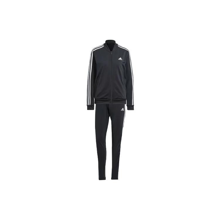(WMNS) adidas W 3S TR TS Set  Black White  Women s IJ8781 XS
