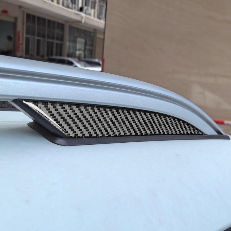 For BMW MINI F60 Cooper 2017- Car Accessories Door Protective Panel Front Grille Strips Console Display Frame Trim Sticker