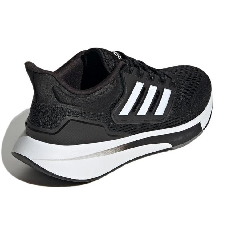 Adidas EQ21 Run Black White Grey Women Sneakers Core-Black Cloud-White Grey-Four GY2207