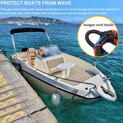 Amarrações para Barcos para Amarração em Cais Cordas de Barco para Atracação Segurança Marítima Produtos de Ancoragem para Caiaque para Pontão Rafting Embarcações