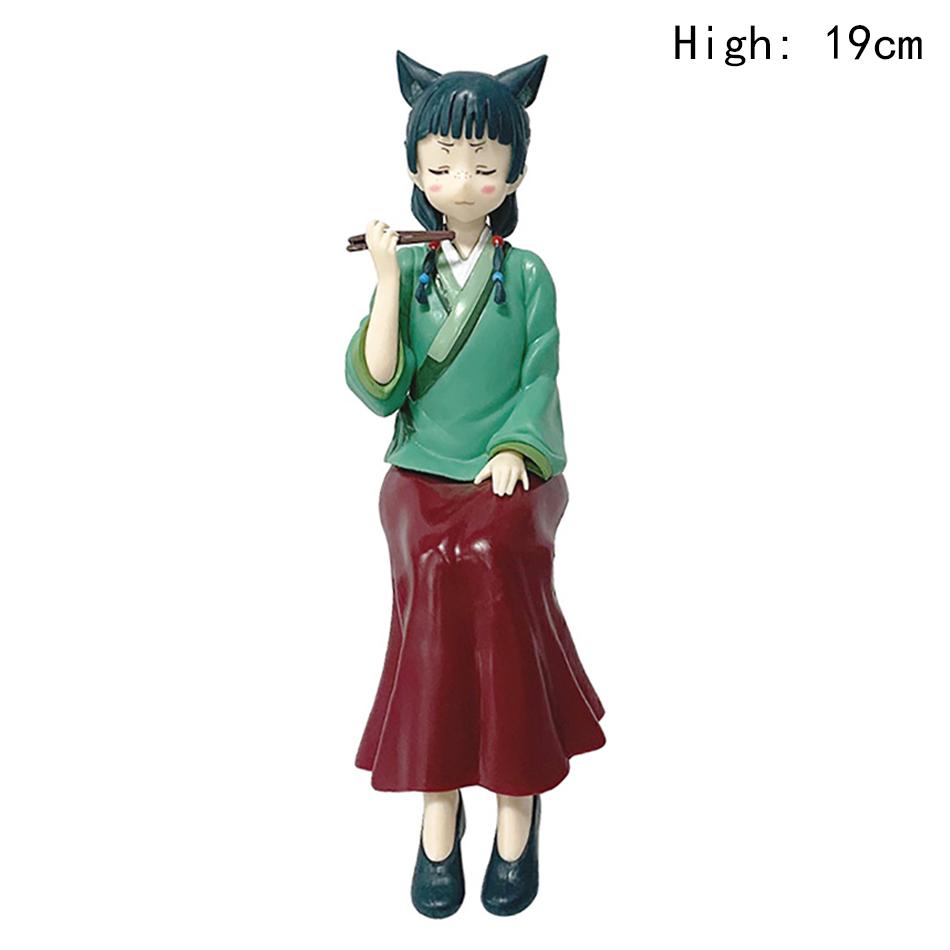 

Anime The Apothecary Diaries Figure 17cm Sitting Cat Girl PVC Model Kawaii Doll Christmas Gift
