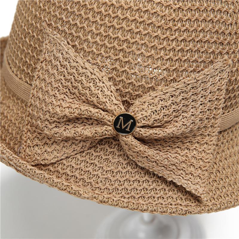 Top Hat Women'S Spring Summer Breathable Versatile Sun Hat Sun Protection Elegant Mother Hat Outdoor Travel Cool Hat