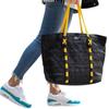 Nike Polyester Tote Bag Shopping Bag Gym Bag Large Size Unisex Black Yellow Casual Ba4989-011